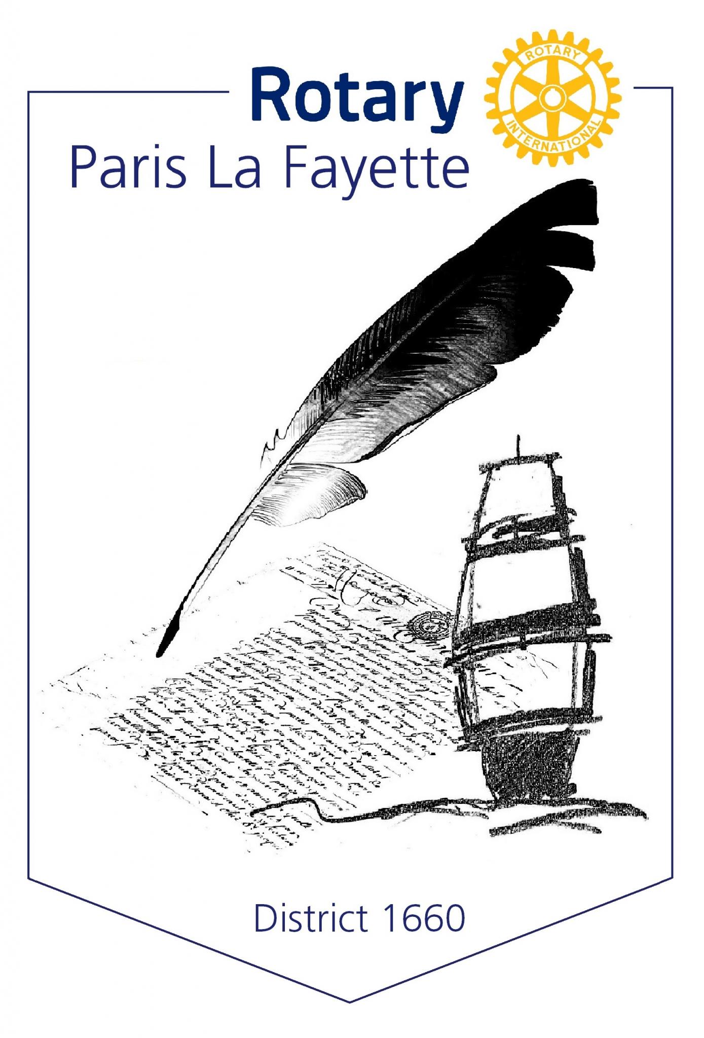 LOGO Rotary Paris La Fayette