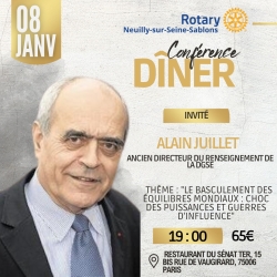 DNER-CONFRENCE ROTARY NEUILLY-SABLONS  Le basculement des quilibres mondiaux : choc des puissances et guerres dinfluence 