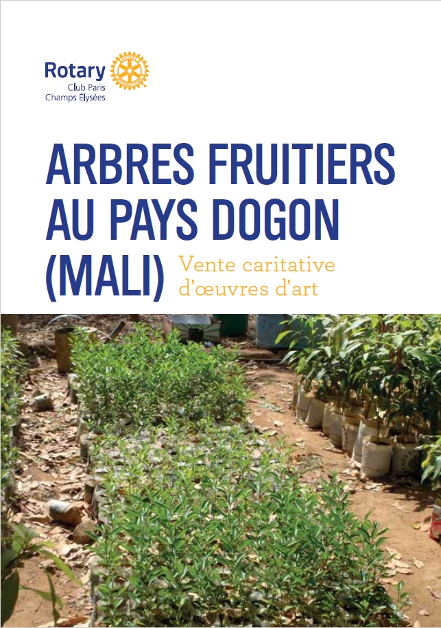 Arbres fruitiers au pays dogon (Mali) vente caritatives oeuvres d art 2021 Arbres fruitiers au pays dogon (Mali) vente caritatives oeuvres d art 2021